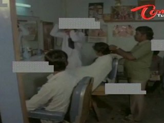 Rajendra Prasad Hilarious Scene In Barber Shop
