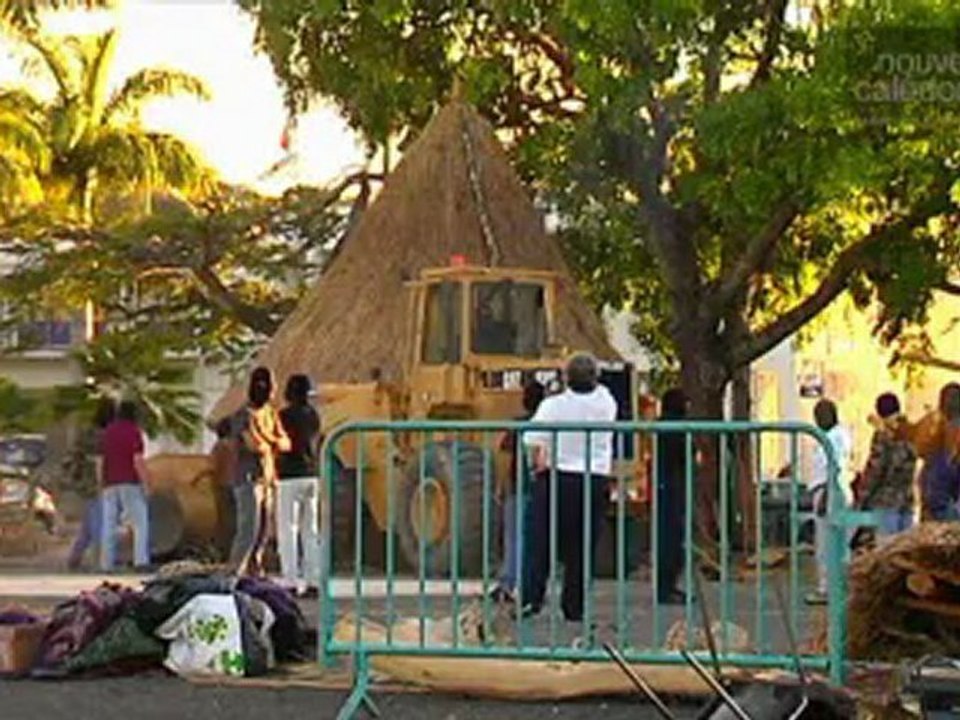 Destruction des cases ce matin 13 novembre
