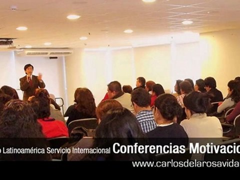 Conferencista Motivador Peruano Carlos de la Rosa Vidal