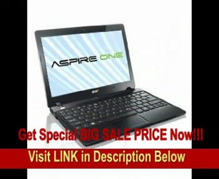 [BEST PRICE] Acer Aspire One AO725-0802 11.6 Netbook (2GB RAM, 320GB Hard Drive, Windows 7 HP 64 bits) Volcano Black