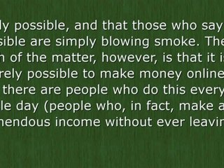 Turn Things Around -Start Making Money Online!