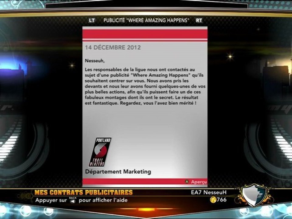 NBA 2K13 - Nesseuh "Where Amazing Happens"