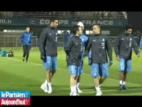 Les Bleus se préparent à affronter l'Italie