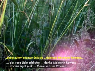 Kolory i Promienie Mistrzów Wniebowstąpionych. The Colors and Rays of Masters. Die Farben und Strahlen der Meister.