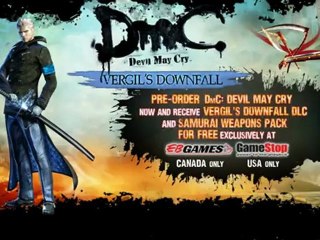 DmC  - Vergil's Downfall DLC Trailer