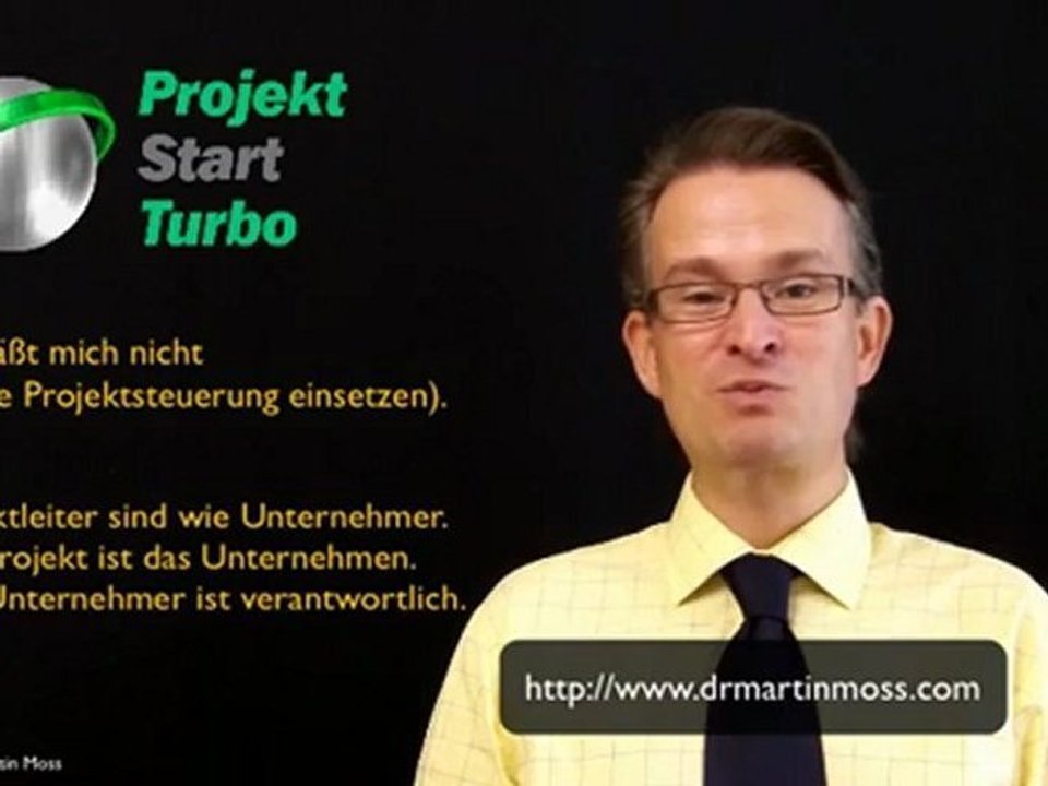 Projektsteuerung - Videokurs Teil 3 - die Bedenken