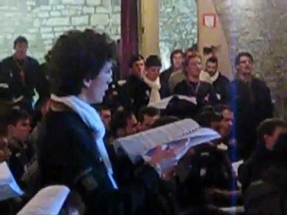 Vézelay 2012 - Routiers Scouts d'Europe - Veillée