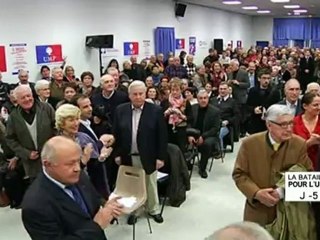 J-5  : bataille des meetings à l'UMP