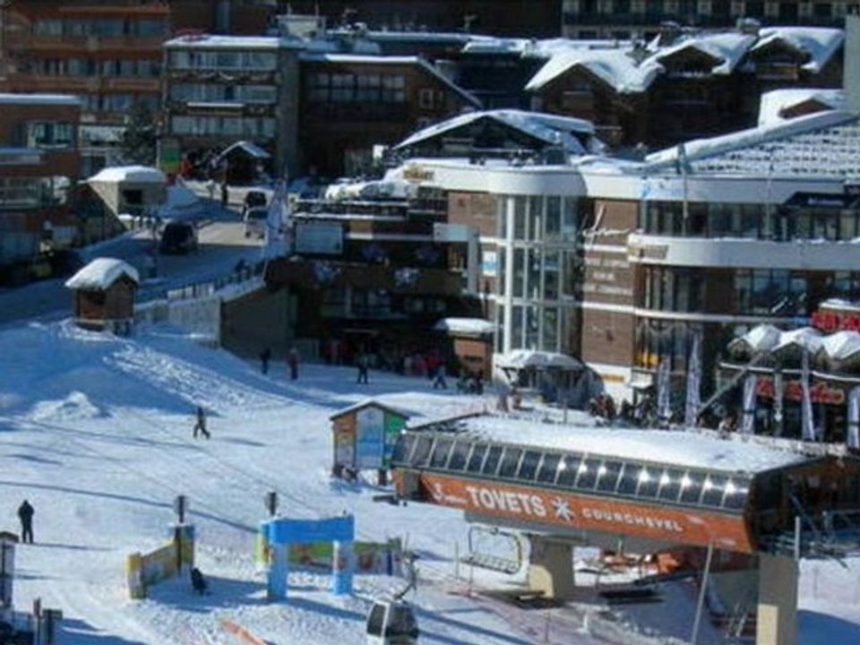Vidéo Station de ski de courchevel en Savoie