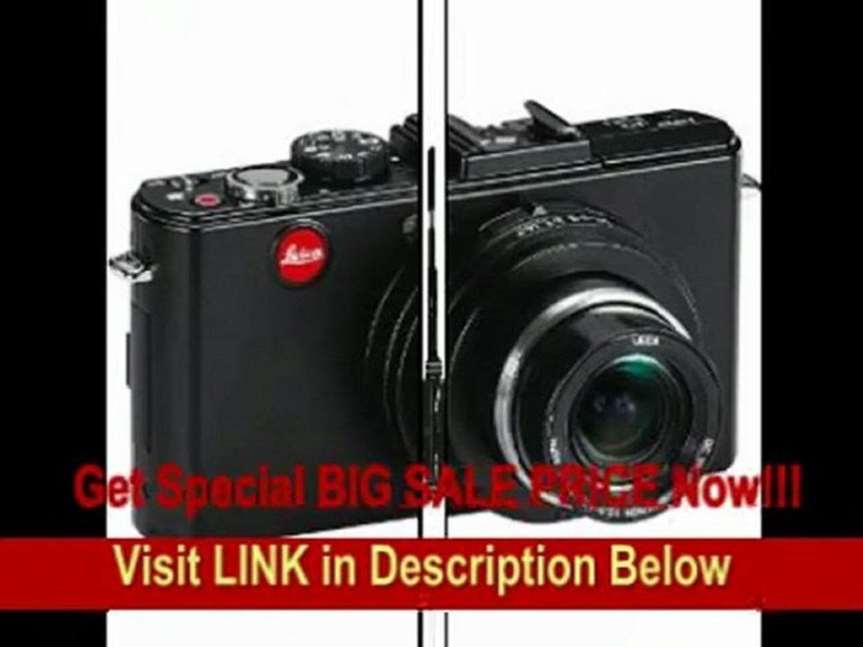[BEST PRICE] Leica D-LUX5 10.1 MP Compact Digital Camera with Super-Fast f/2.0 Lens, 3.8x Zoom Lens, 3 LCD Display, O.I.S. Image Stabilization (Black)