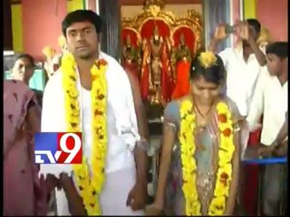 Lovers caught by villagers get married