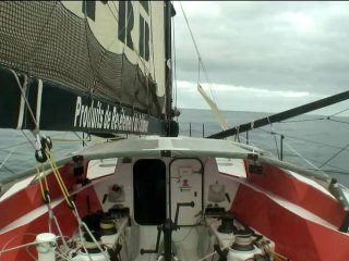 Vincent Riou (PRB) en pleine pétole