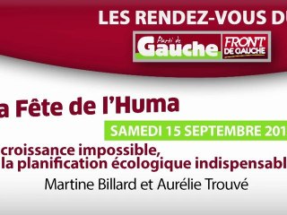 La croissance impossible, la planification écologique indispensable