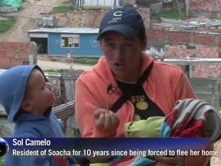 Colombians hope peace talks will let them go home