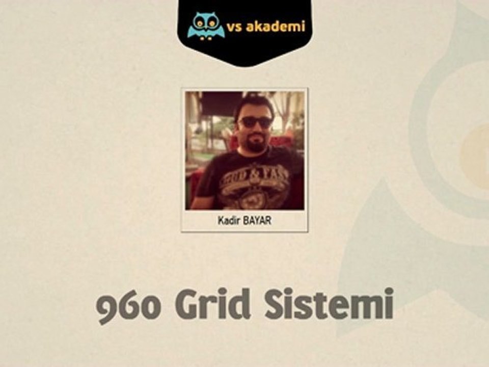 960 Grid Sistemi - Online Video Eğitim Seti - Tanıtım