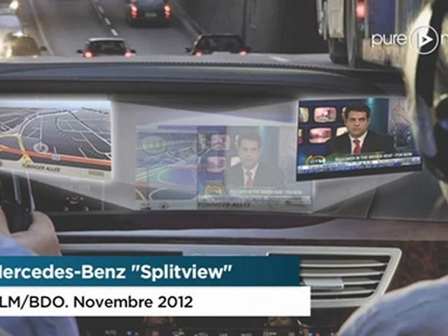 Campagne Mercedes-Benz Splitview