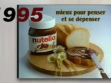 Cinquante ans de publicité Nutella