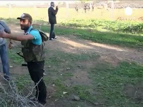 Suriye ordusu Türkiye sınırına bomba yağdırıyor