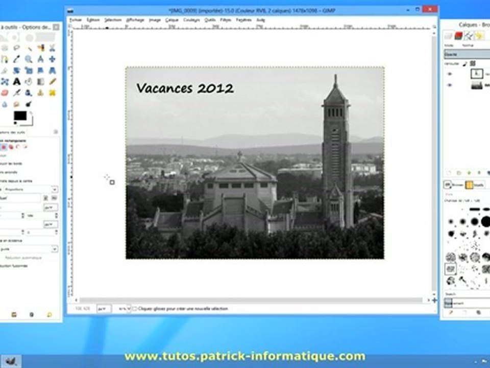 Extrait - Gimp 2 8 - Annuler une ou plusieurs actions