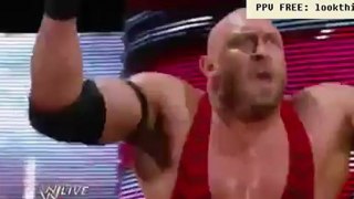 WWE RAW 11/12/12 Ryback vs Brad Maddox Full Show