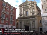 Rénovation de la façade de la cathédrale Sainte-Réparate à Nice