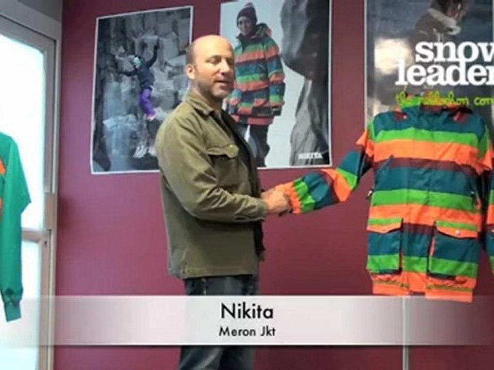 Snowleader présente la veste de snowboard Meron de Nikita
