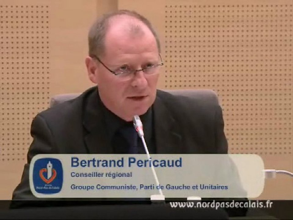 Intervention Bertrand Pericaud SRADT 24-10-12