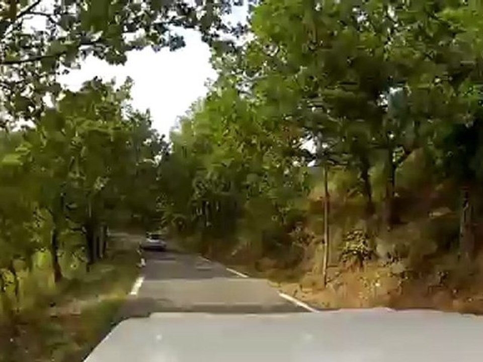 GOPRO - Poursuite d'une Porsche à 42 km/h :-)