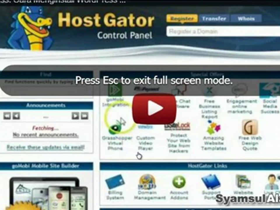Tutorial WordPress: Cara Embed (Menampilkan) Video YouTube di Blog