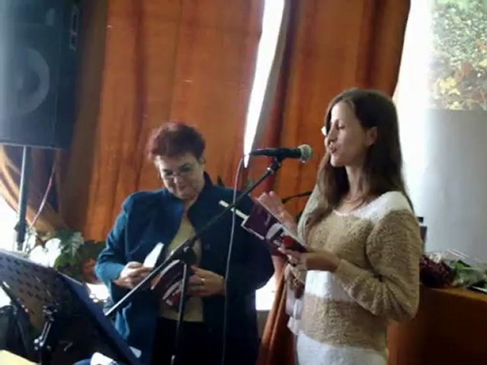 Lansarea volumului "Strune de dor", de  Vera Craciun, Galati, 10 noiembrie 2012