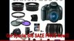 [BEST BUY] Canon EOS Rebel T3 12.2 MP CMOS Digital SLR with Canon 18-55mm IS II Lens and Canon 55-250 IS Lens (Black) +58mm 2x Telephoto lens + 58mm Wide Angle Lens (4 Lens Kit!!!) W/32GB SDHC Memory +2 Extra Ba
