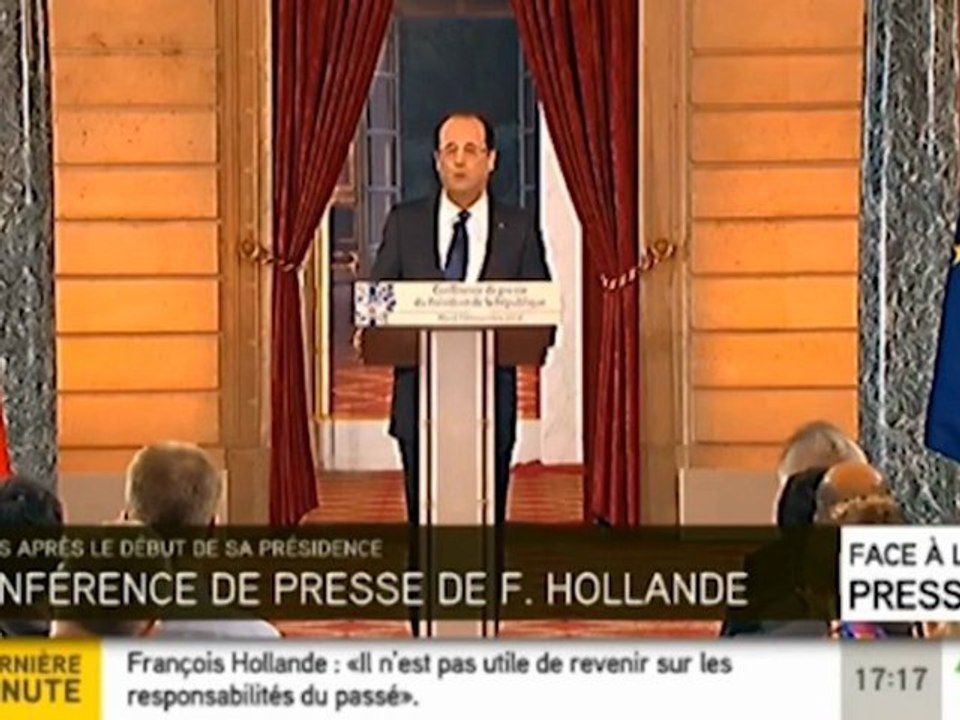 Pour Hollande, la justice c'est maintenant