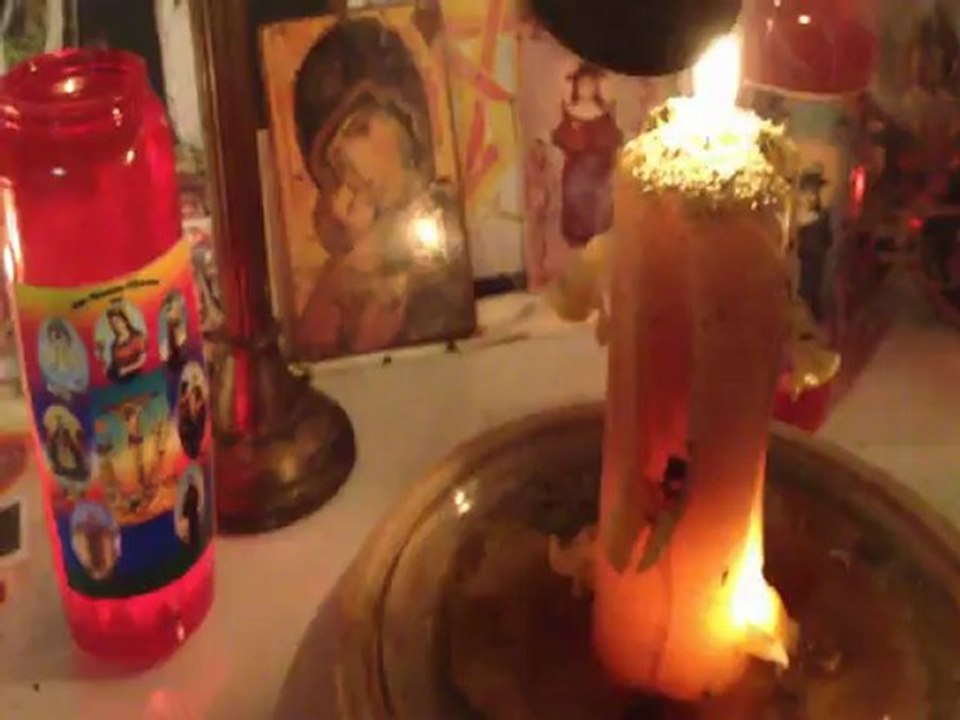 rituel de prospérité avec bougie 7 mèches