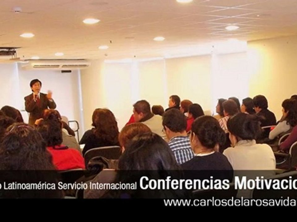 Ponente Motivacional Carlos de la Rosa Vidal