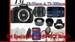 [FOR SALE] Canon EOS Rebel T3i Digital 18 MP CMOS SLR Cameras (600D) with Canon EF-S 18-55mm f/3.5-5.6 IS Lens & Canon EF 75-300mm f/4-5.6 III Telephoto Zoom Lens + SSE Premium SLR Lens Accessory Package