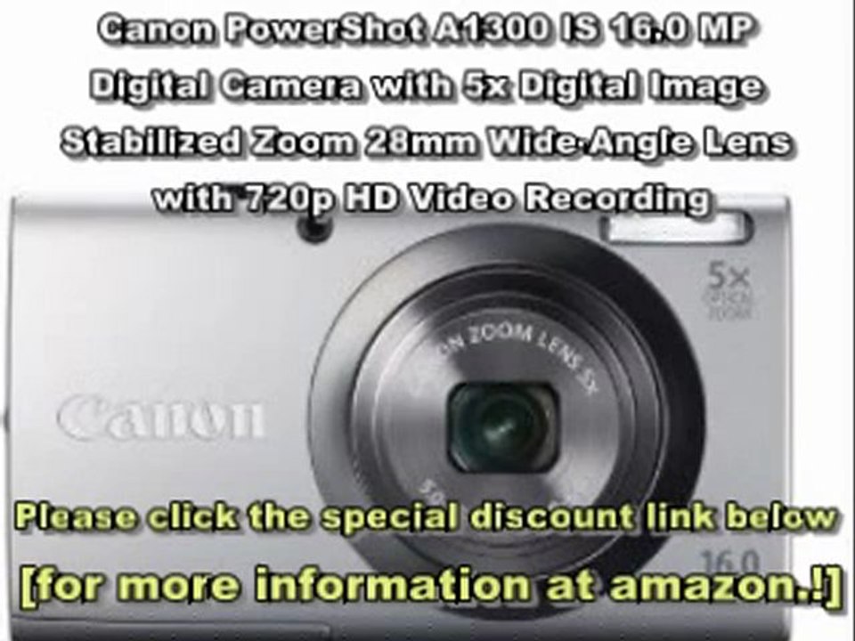 Best Buy Black Friday 2012 ad - Canon PowerShot A1300 Review