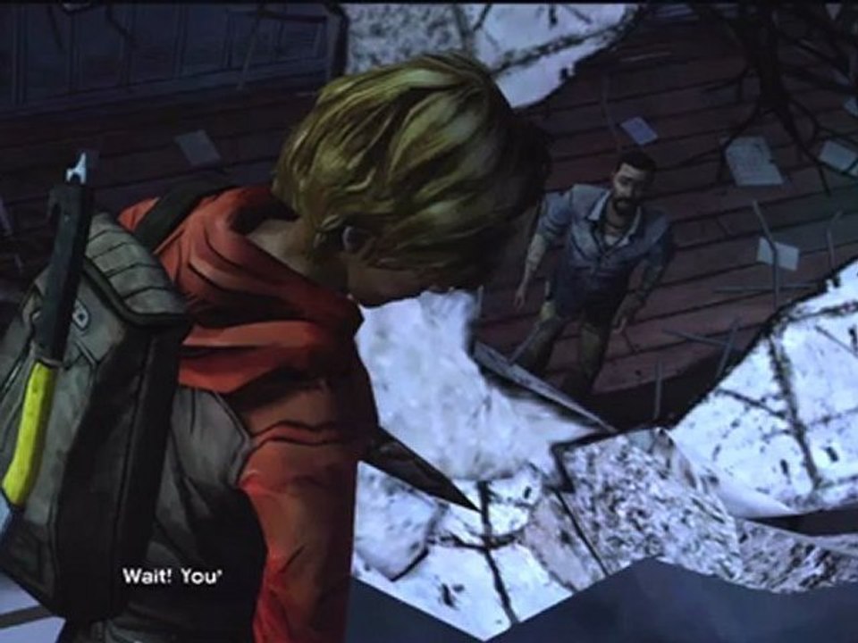 Getting The Battery  -The Walking Dead Walkthrough {HD} EPISODE 4 Pt - 7