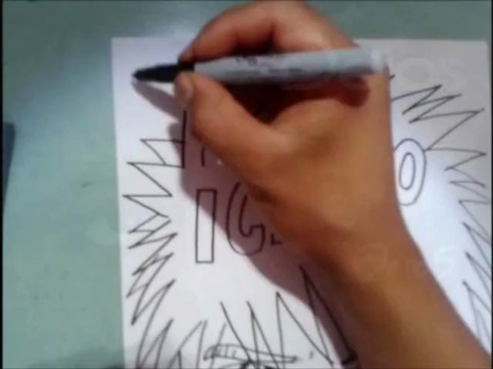 Anime Draw Bleach (ICHIGO KUROSAKI) 1°ENSAYO PULSAR