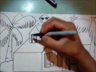 Anime Draw DragonBall (KAME HOUSE)1°Ensayo Pulsar