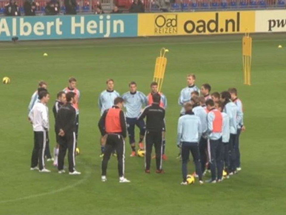 DFB-Elf absolviert Abschlusstraining