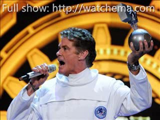 David Hasselhoff at 2012 EMA 2012 video