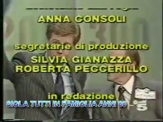 Tuttinfamiglia. Sigla con titoli di coda