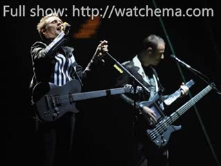 Muse at 2012 EMA 2012 video