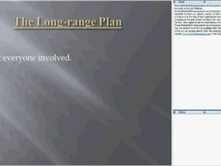 Webinar Lessons Learned part 1