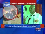 Farmer dies in police firing in Maharashtra