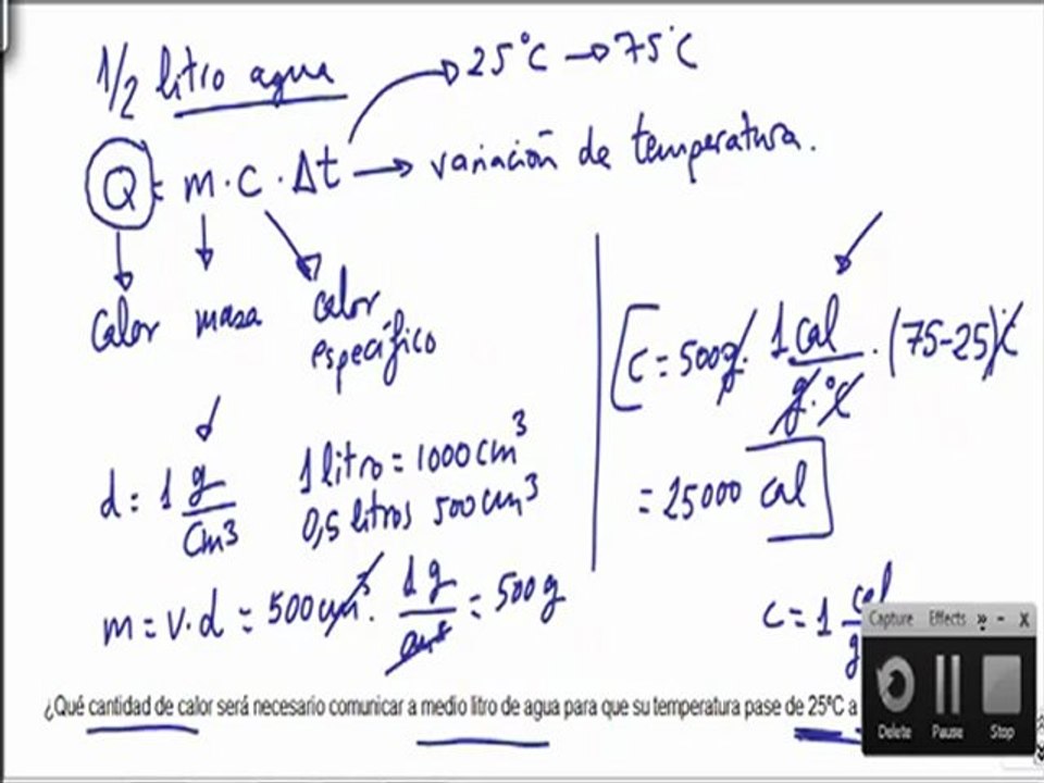Primer principio de la termodinamica ejercicio 2 cantidad de calor