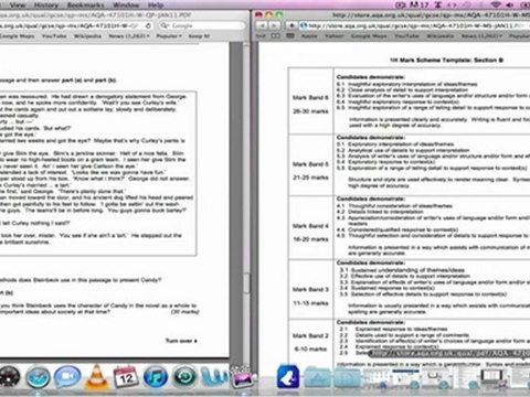 GCSE English Literature: Unit 1 Mark Scheme B Analysis (New AQA Paper)