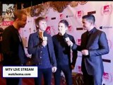 Muse MTV Europe Music Awards 2012 interview