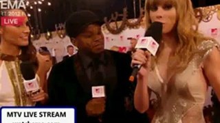 Taylor Swift MTV Europe Music Awards 2012 interview