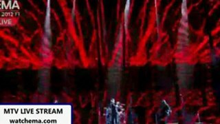 The Killers Runaways MTV Europe Music Awards 2012 full performance